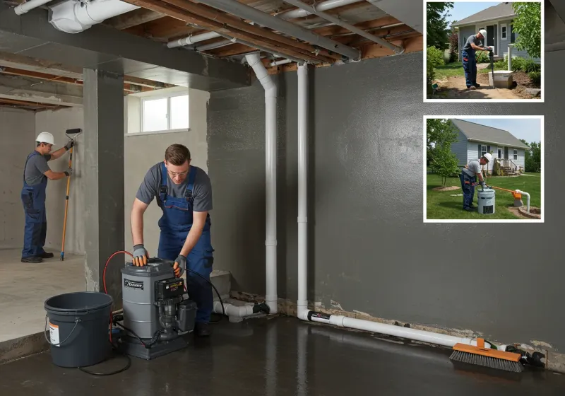 Basement Waterproofing and Flood Prevention process in Apollo, PA